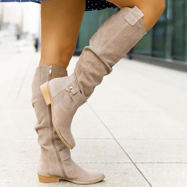 Laura - Patterned Orthopedic Boots