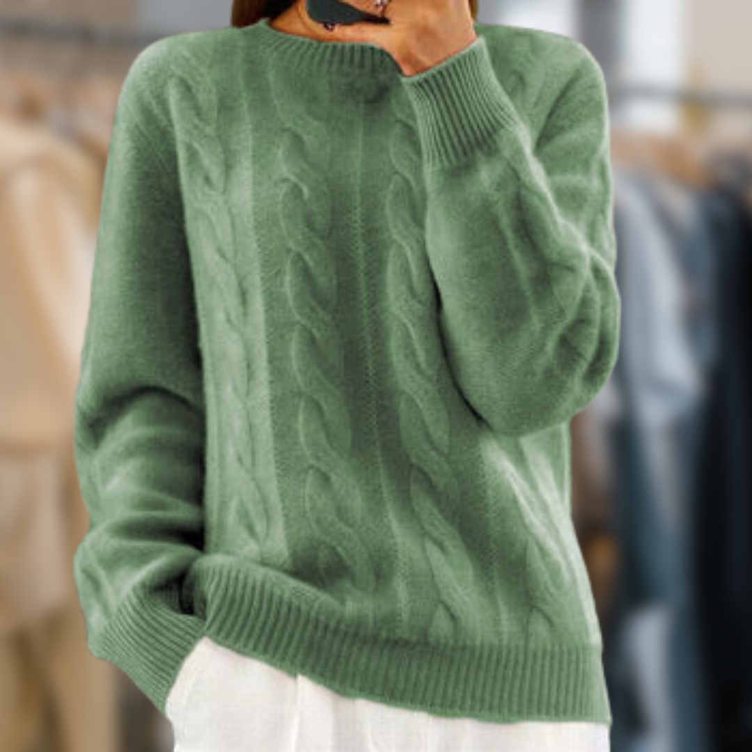 Charlotte Soft Sweater — detail view