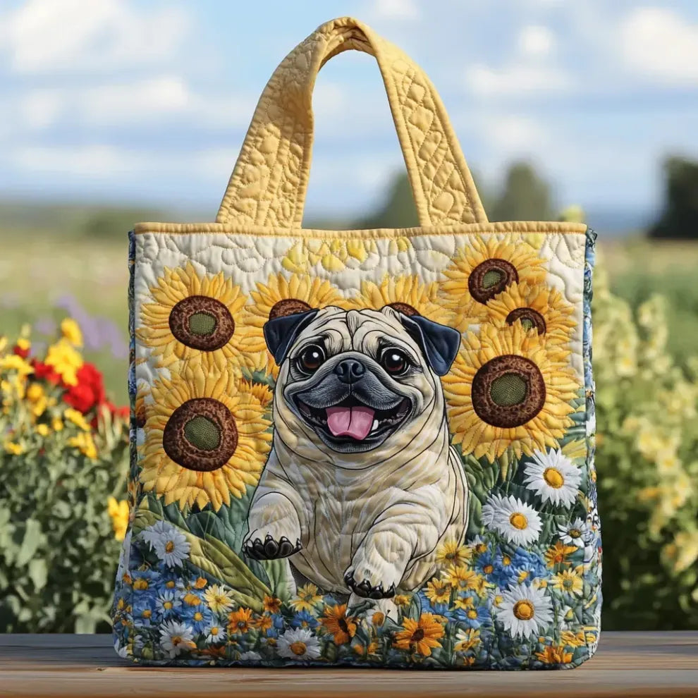 Sunny Paws Handmade Bag — front view