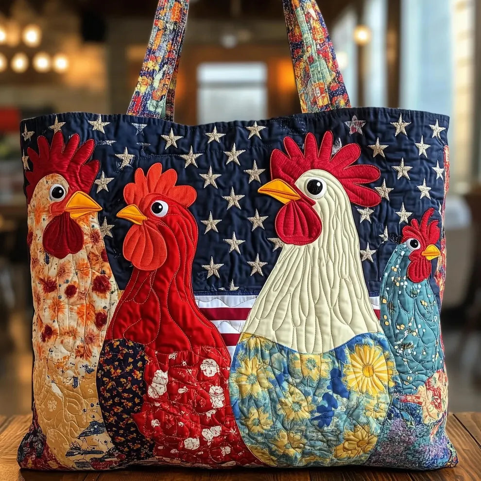 Country Charm Handmade Bag — front view