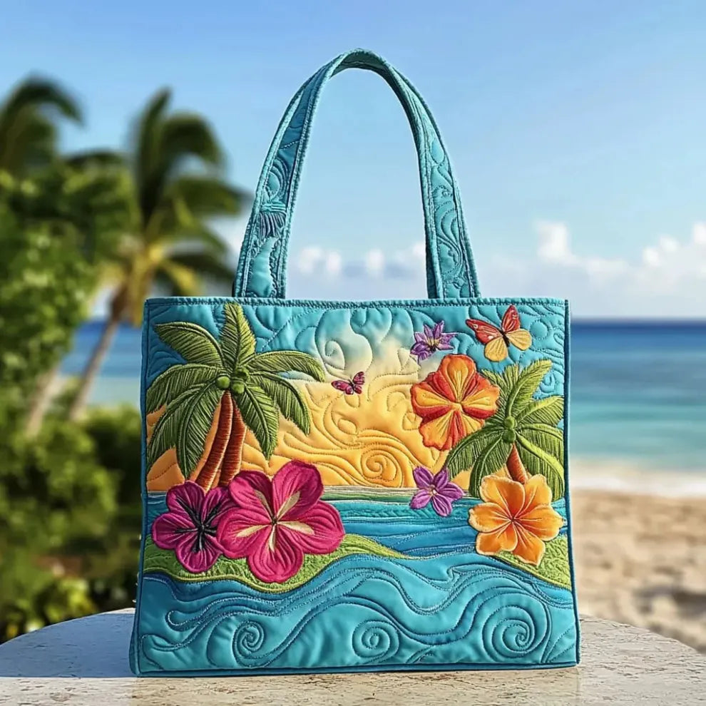 Island Breeze Handmade Bag — front view