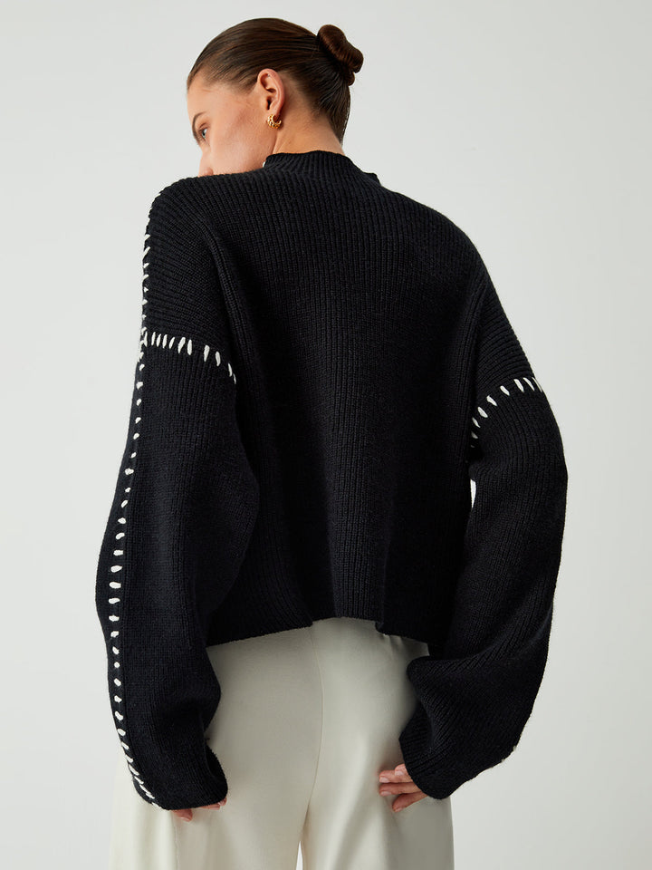 Sophia Comfortable Sweater — side view