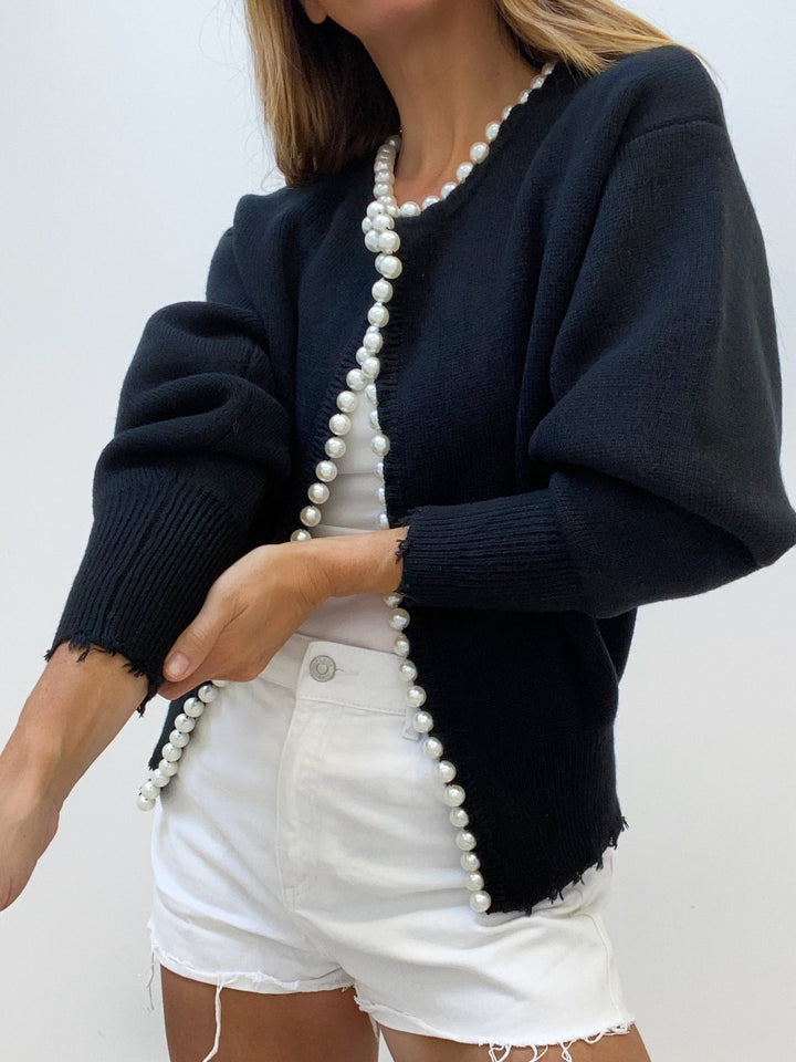 Aria Premium Vest with Handmade Details — back view