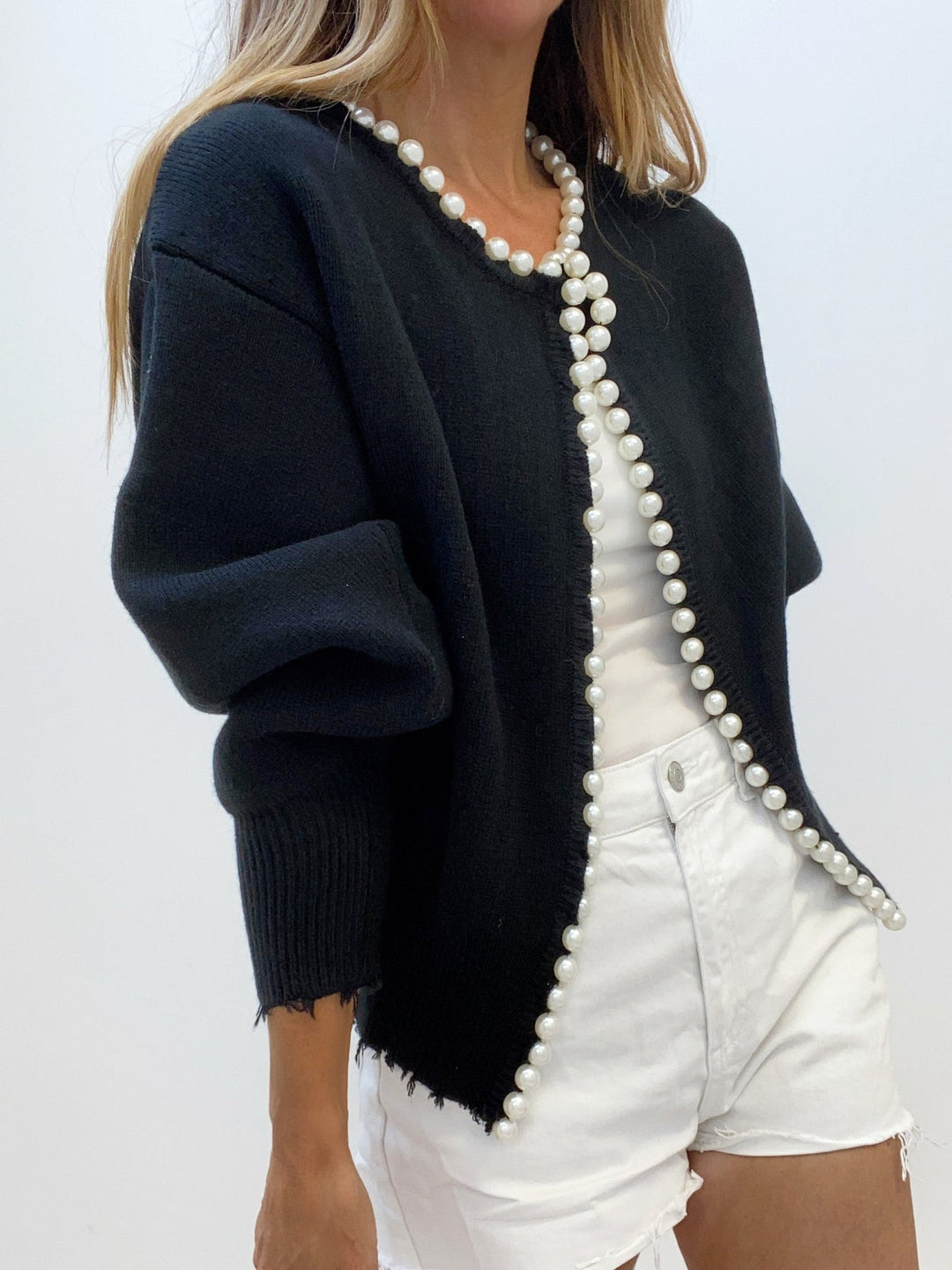 Aria Premium Vest with Handmade Details — front view
