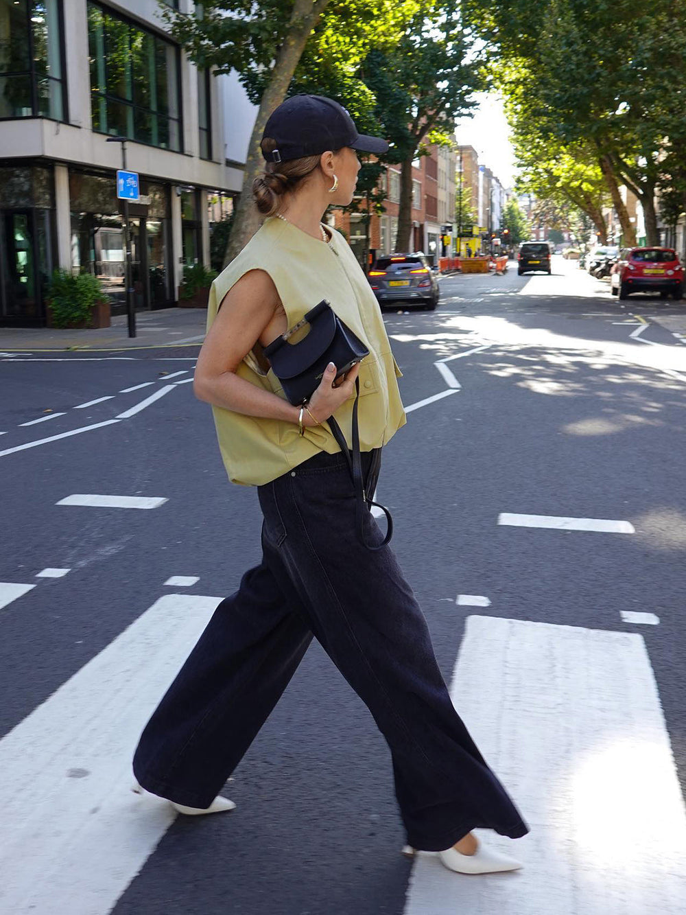 Leisure Street Vest — women's vests, back view