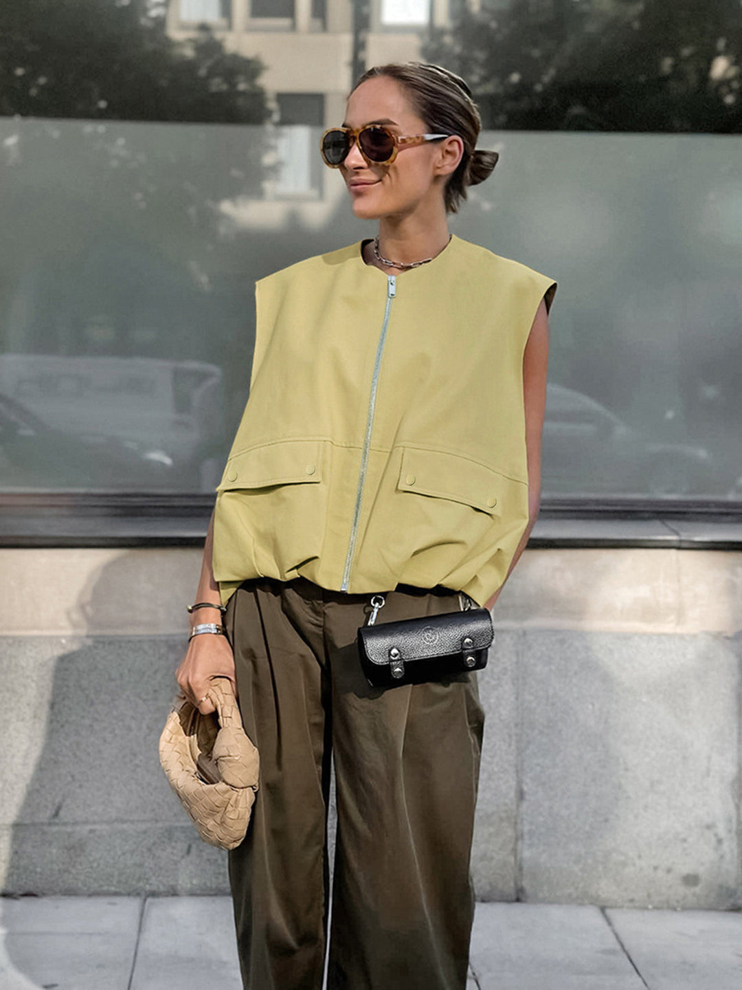 Leisure Street Vest — women's vests, front view