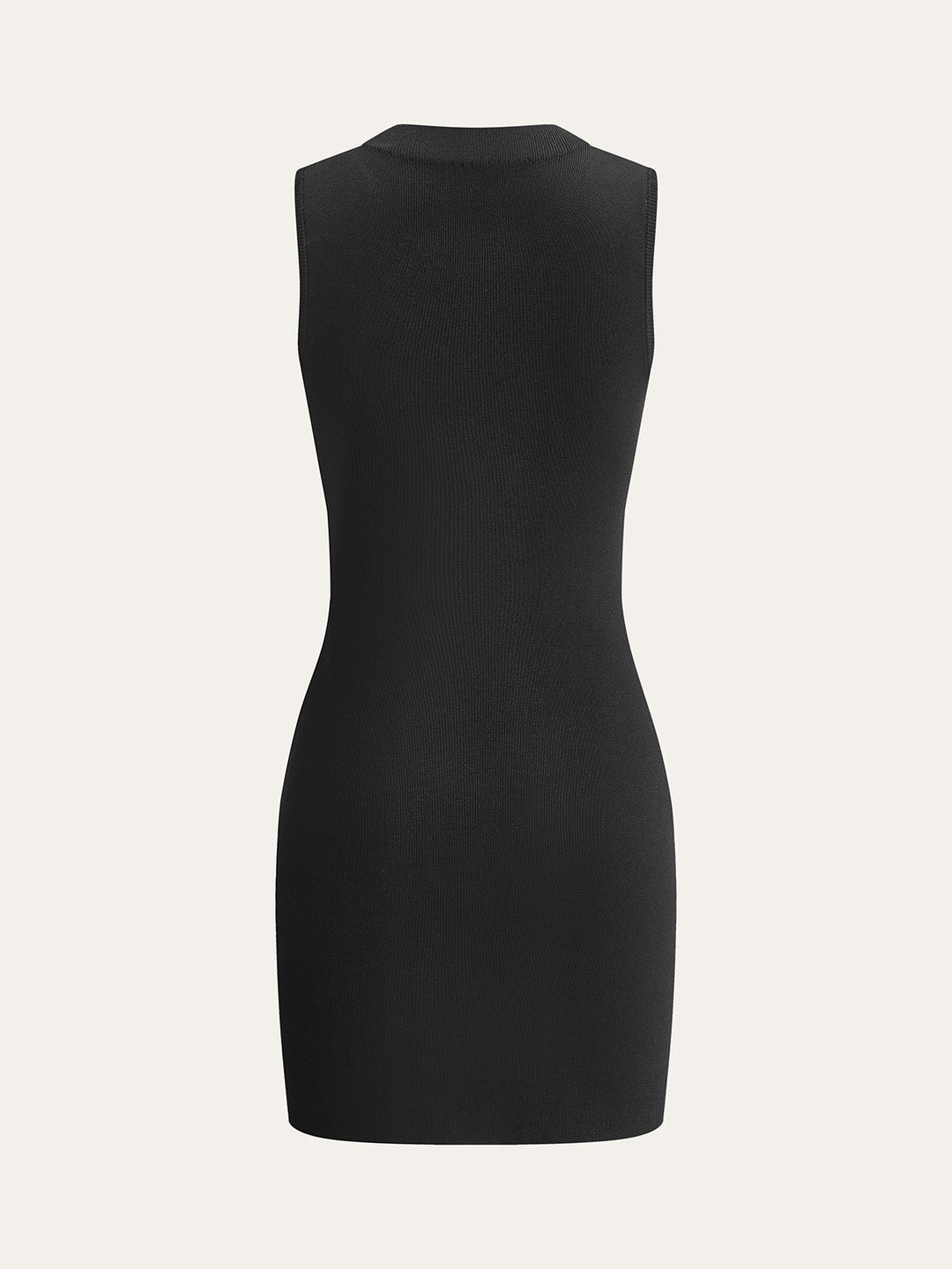 Cut-Out Halter Dress