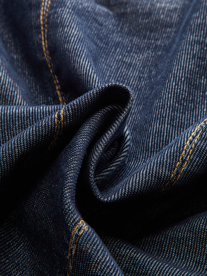 Metal Button Fitted Tailored Jacket