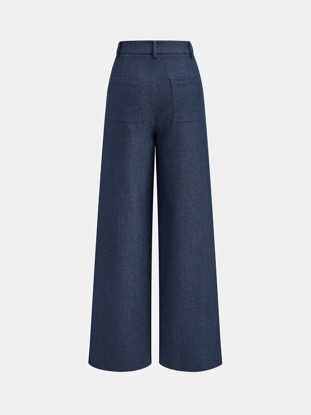 Upgraded | Mid-Waisted Pleated Wide-Leg Pants