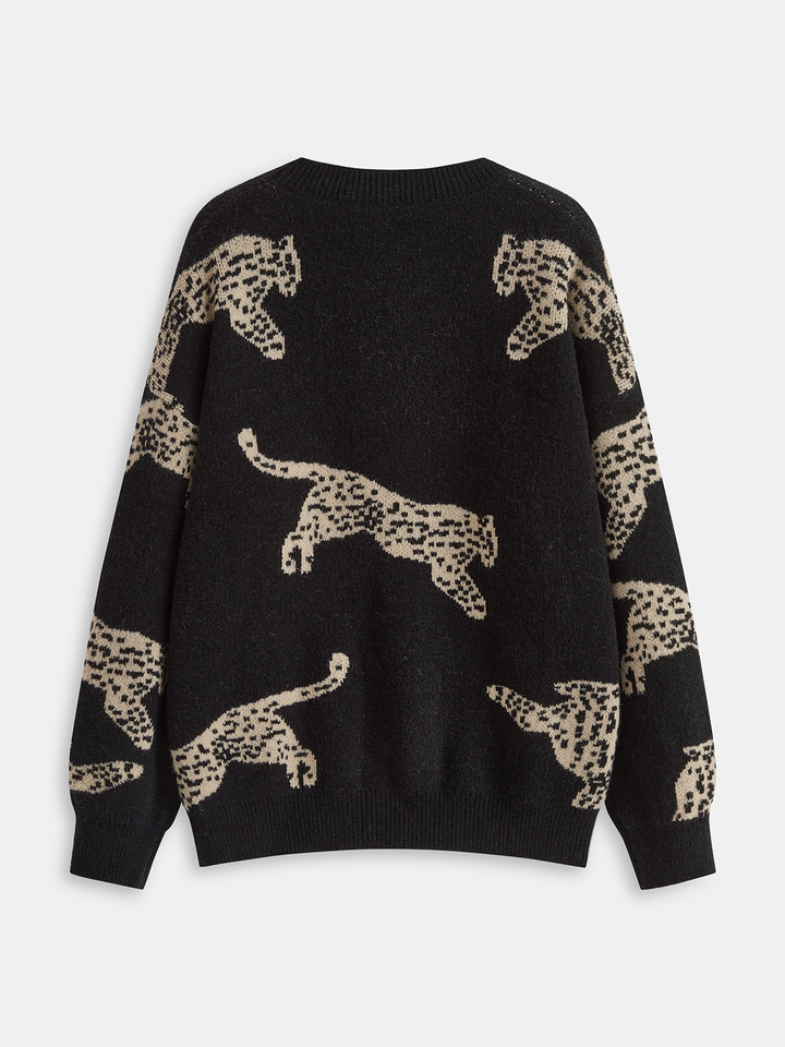 Leopard Print Sweater