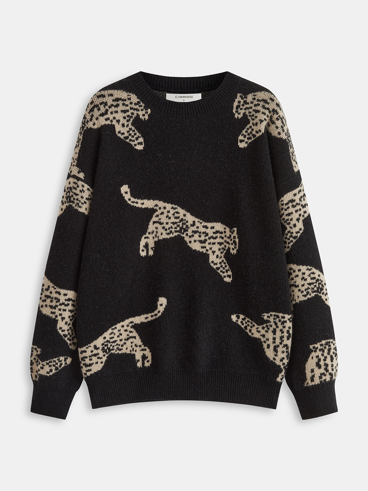 Leopard Print Sweater