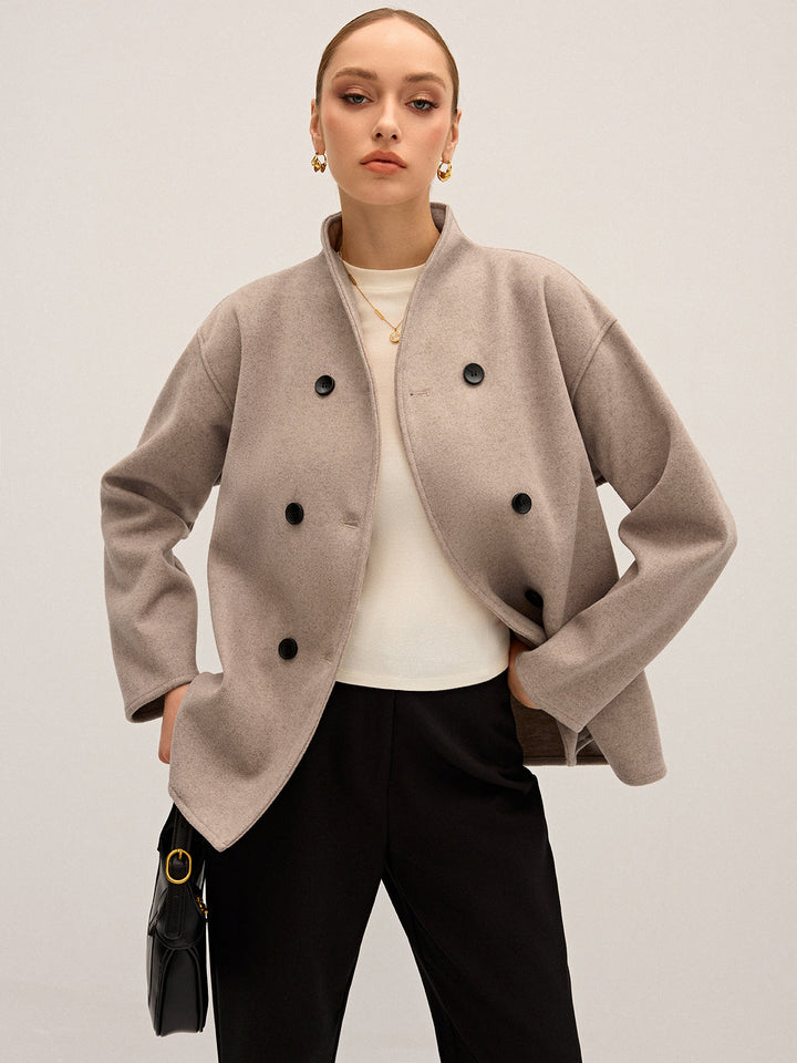 Oversized Button-Down Jacket