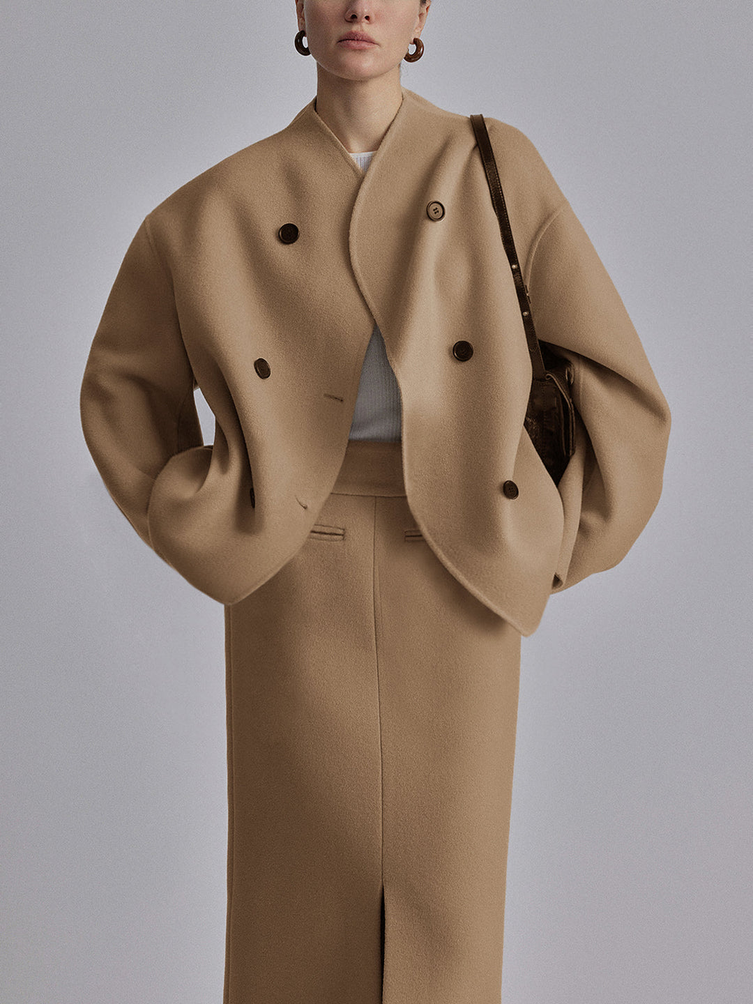 Oversized Button-Down Jacket