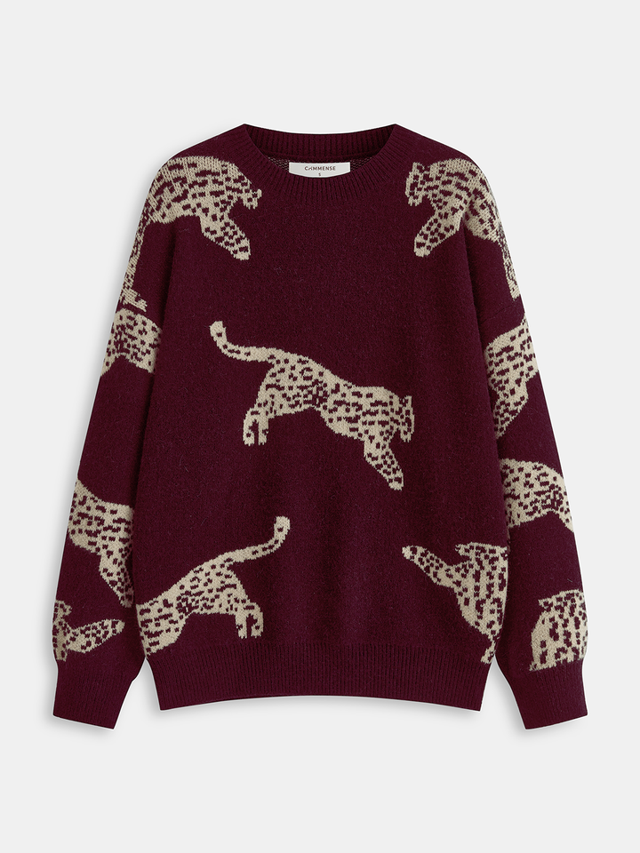 Leopard Print Sweater