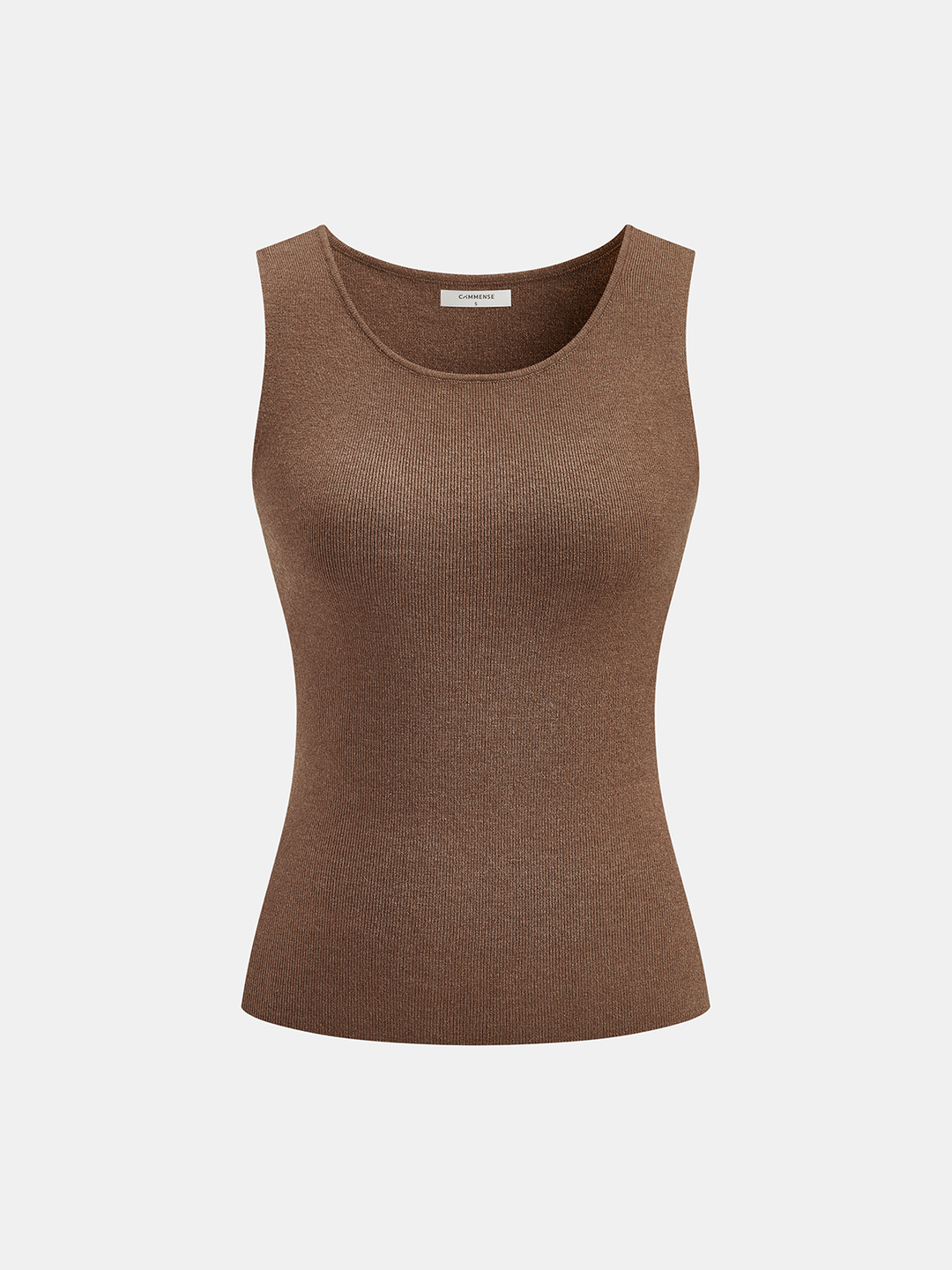 Tank Top & Capelet Knit Two-Piece Set - women's knit two-piece set, side view