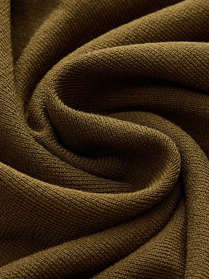 Wrap V Neck Sleeveless Knit Top - women's knit top, detail close-up