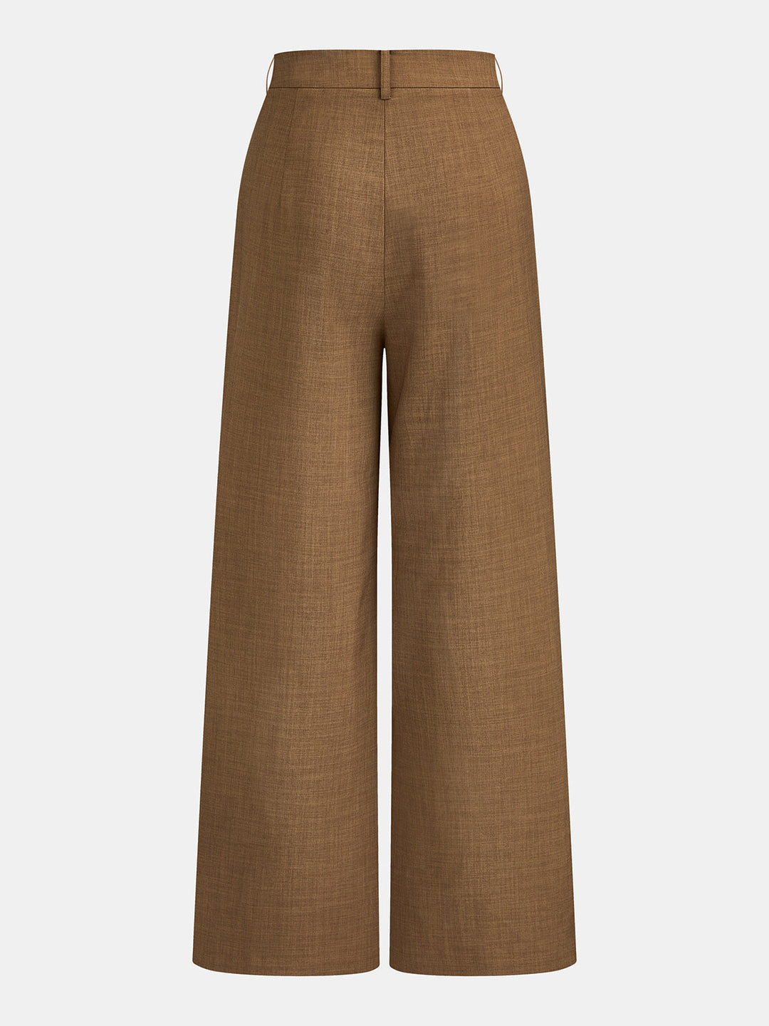 Structured Stand Collar Vest & Pants Set - women's two-piece trouser set, fabric detail