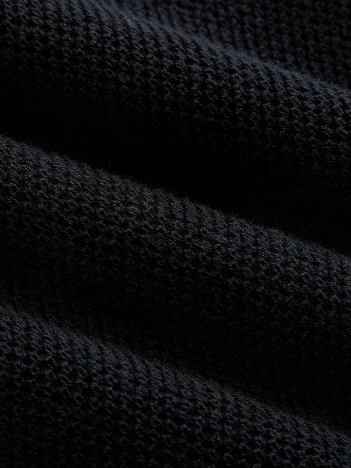 Contrast Trim Knit Tank Dress