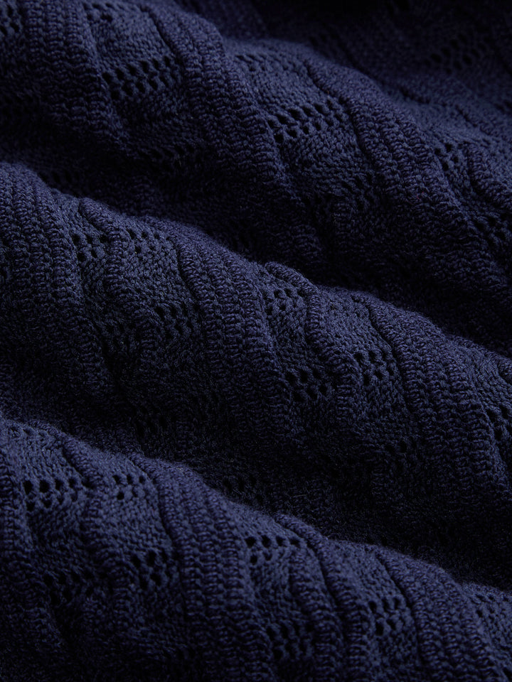 Textured Knit Maxi Mermaid Dress