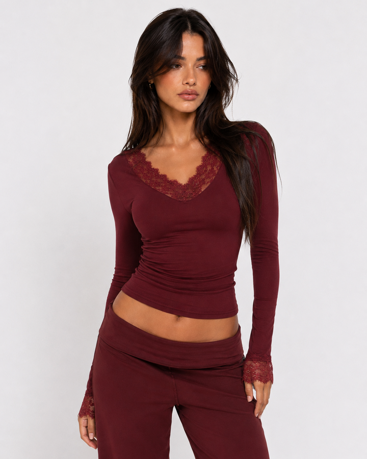 Soft Romance Lace Top