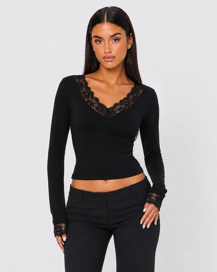 Soft Romance Lace Top