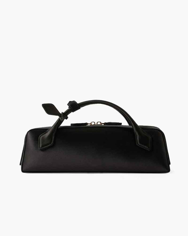 Evening Ready Satin Mini Top Handle Clutch