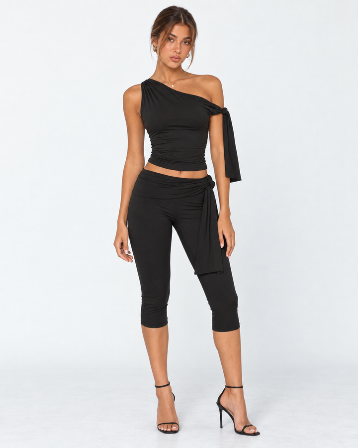 It Girl Capri Set — women's two-piece set, front view