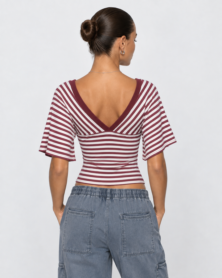 Off Duty Stripe Top