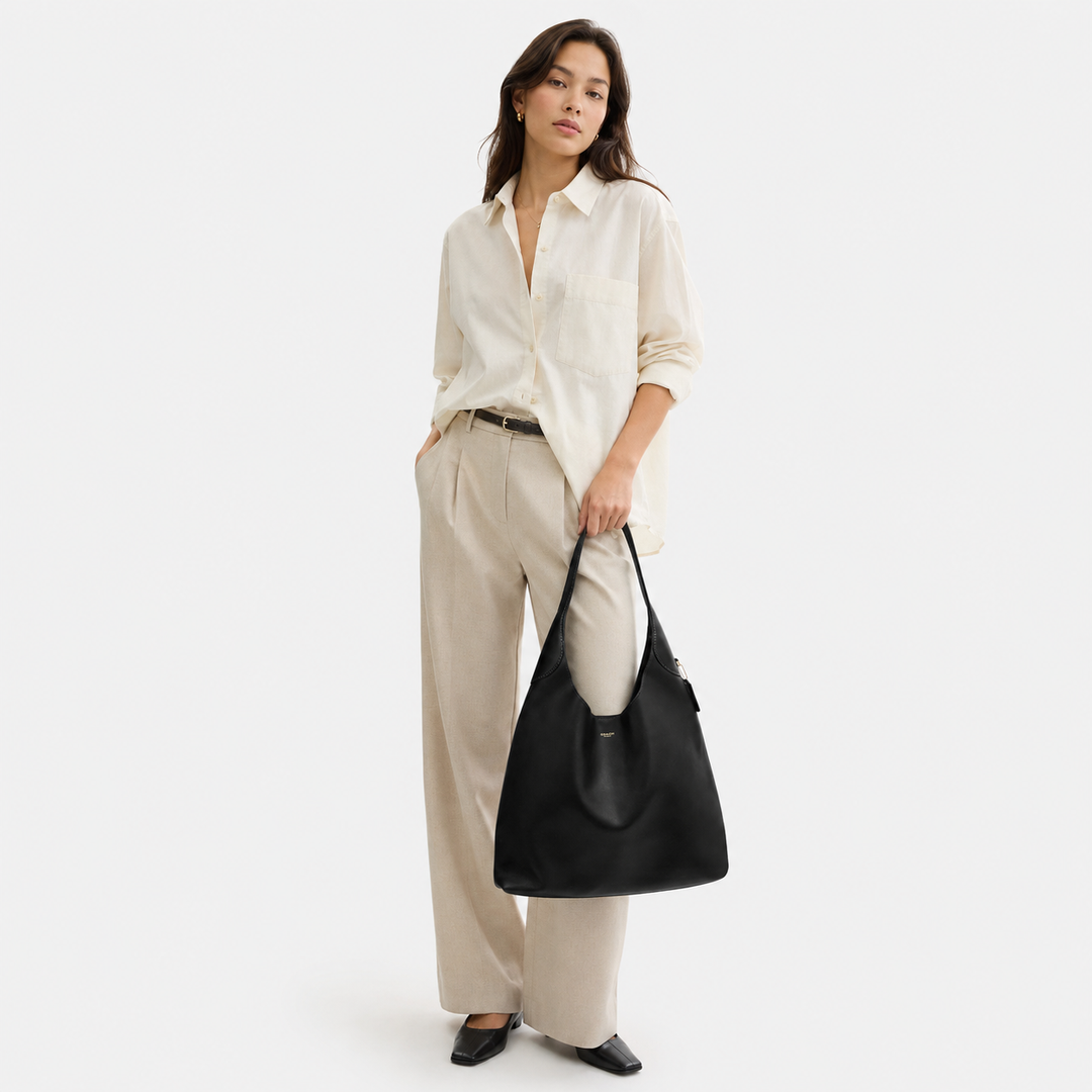Brooklyn shoulder bag Coach black leather