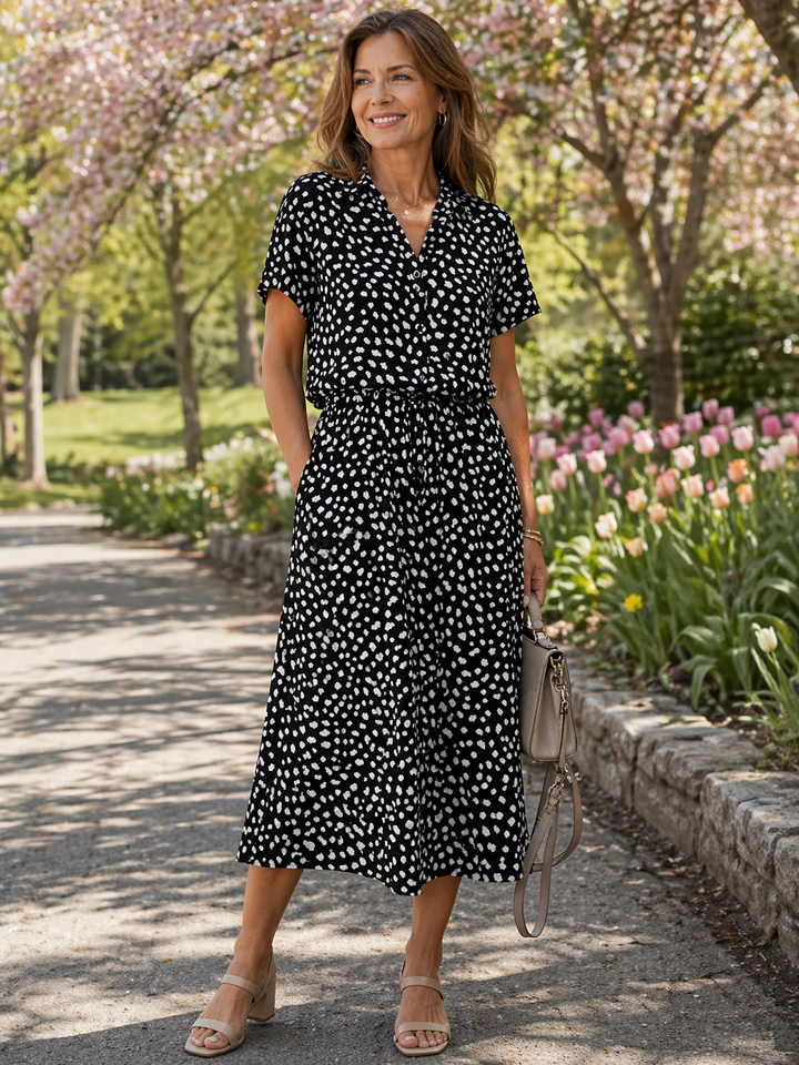 Cybele Floral Dress — front view
