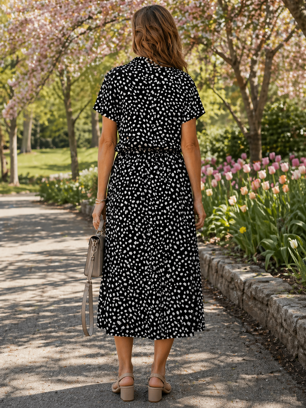 Cybele Floral Dress — lifestyle shot