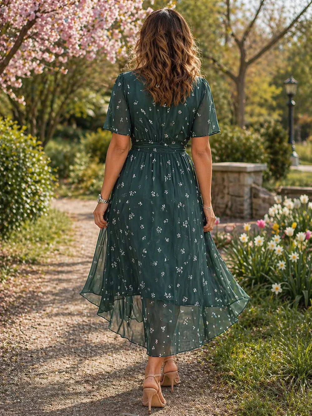 Koraline Floral Dress — lifestyle shot