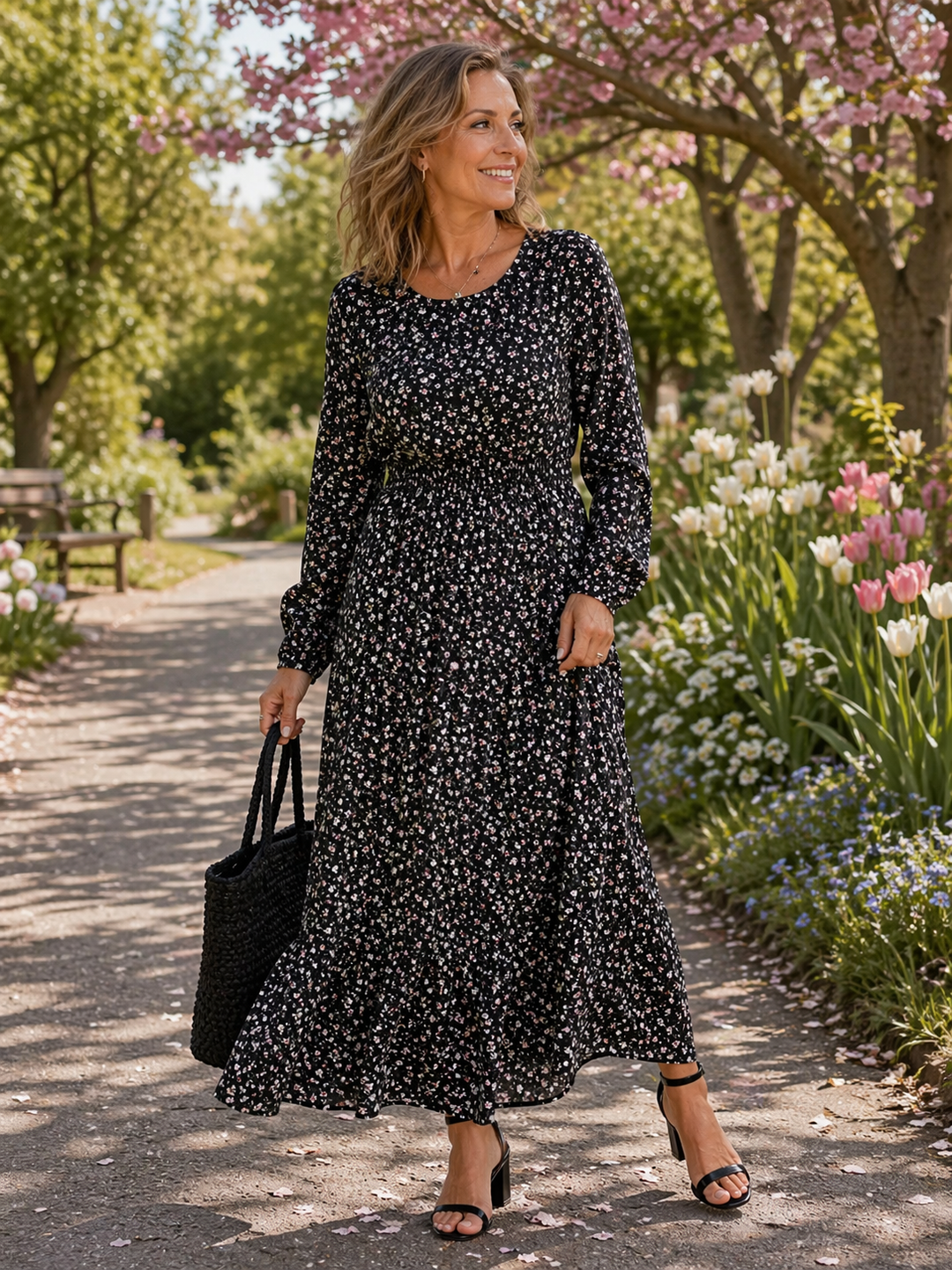 Anstice Floral Dress — front view
