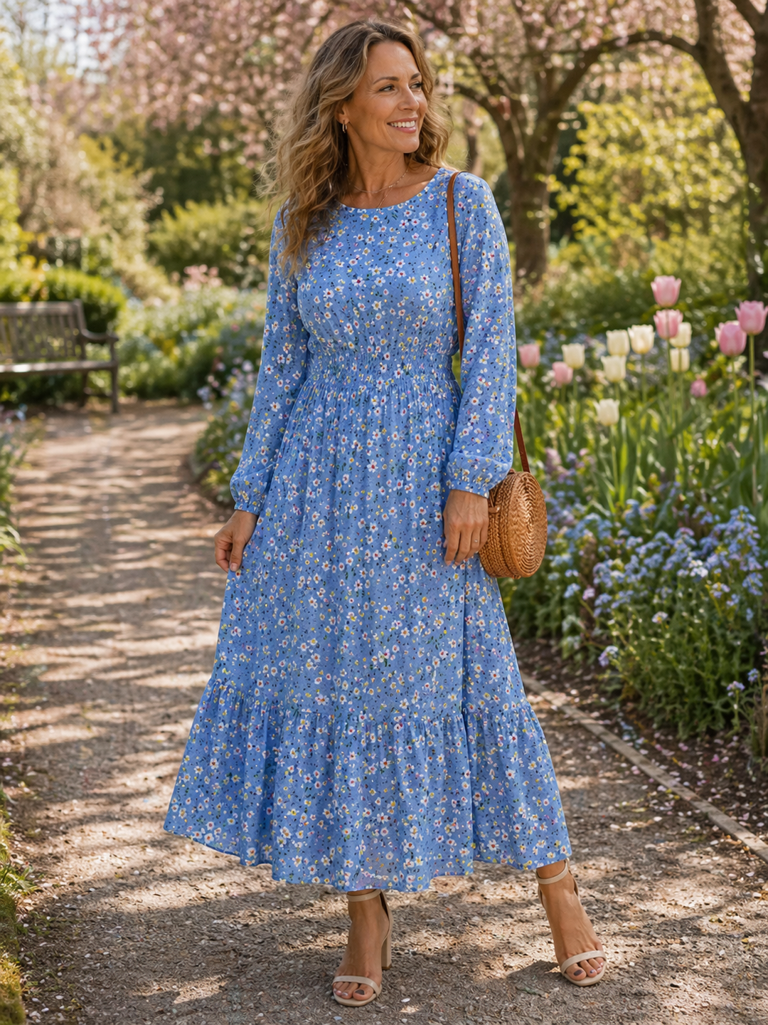 Berenika Floral Dress — front view