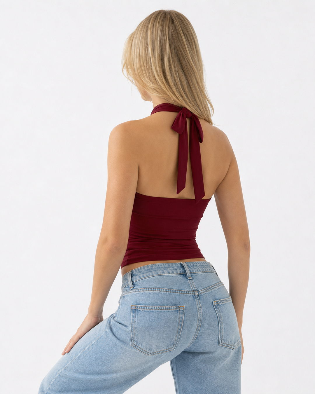 Soft Focus Top — women's top, close view of the hem