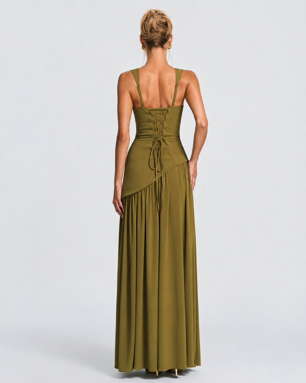 Aria Maxi Dress thigh-high slit