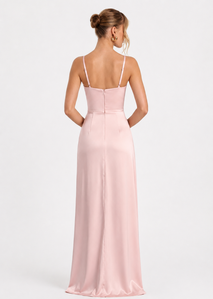After Hours Maxi Dress - women's maxi dress, skirt detail
