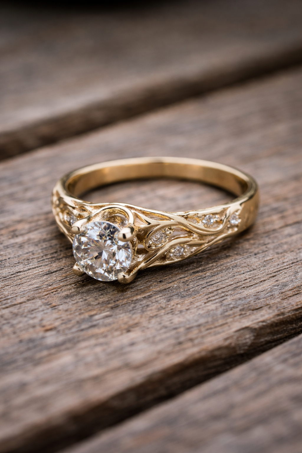 Elegant Zirconia Ring