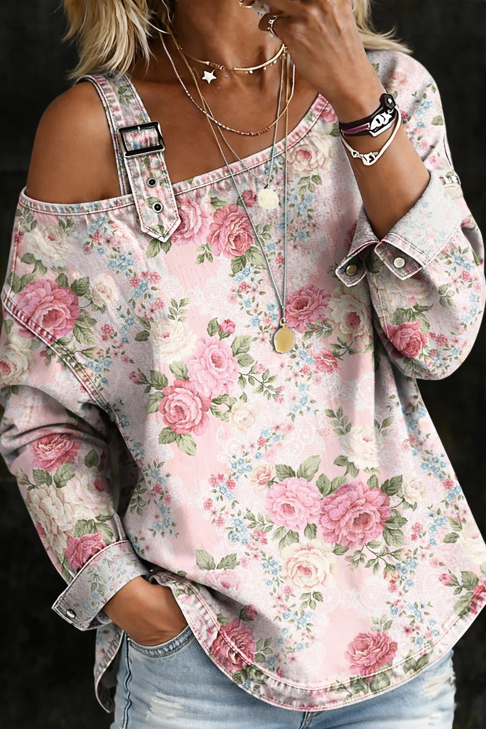 Brooklyn Denim Dress — alternate view
