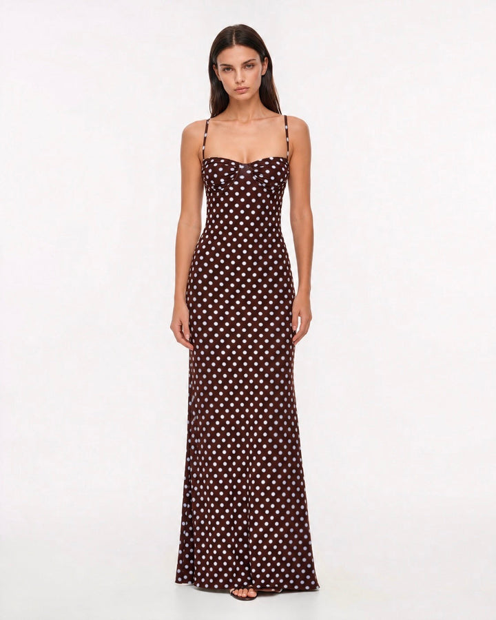 Sweet Spot Maxi Dress - women's maxi dress, front view
