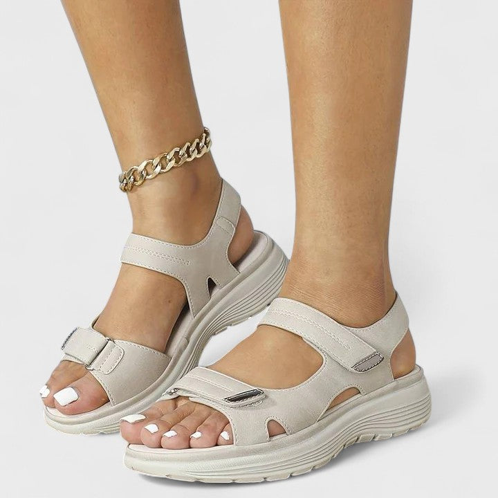 Simona Orthopedic Sandals — lifestyle shot