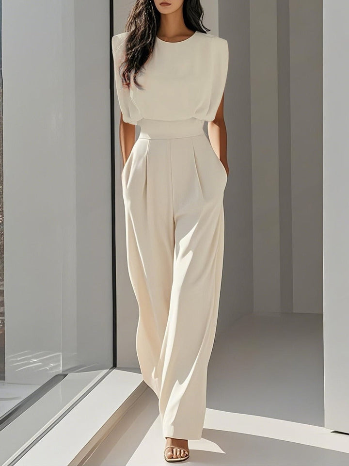 Paquita Elegant Jumpsuit — front view
