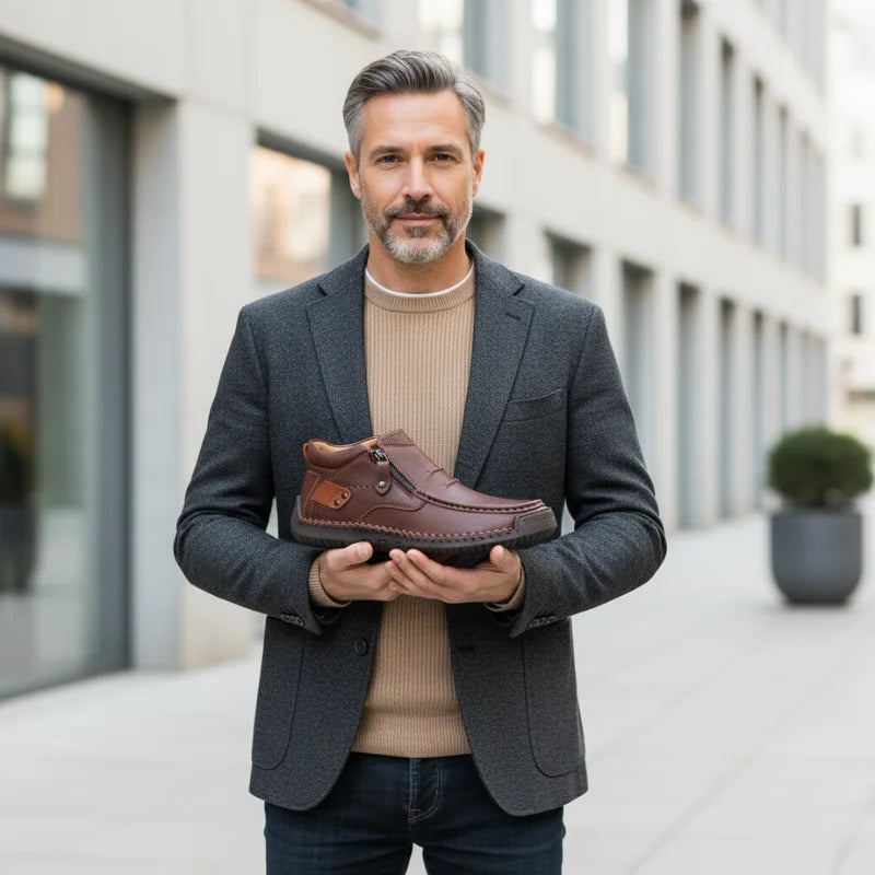 Barton • Handcrafted Leather Shoes with Comfort and Character