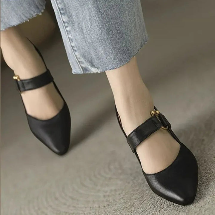 Riley Orthopedic Heels — top view