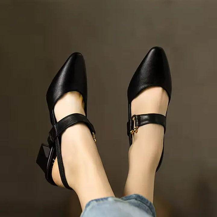 Riley Orthopedic Heels — back view
