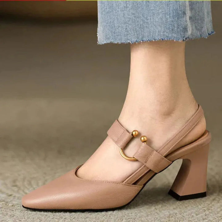 Riley Orthopedic Heels — side view