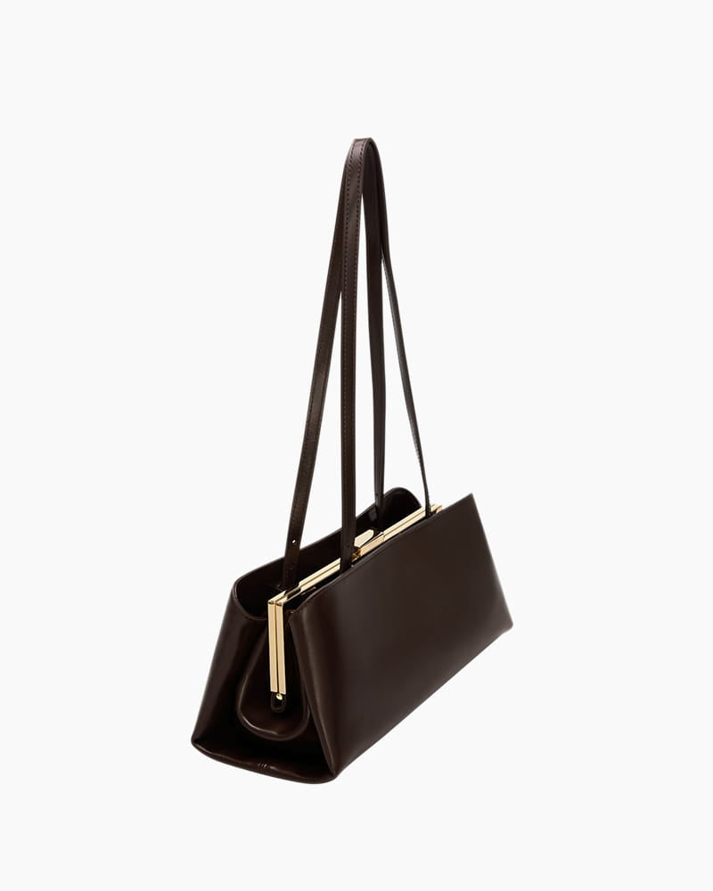 Chic Evening Chocolate Eclair Shoulder Bag