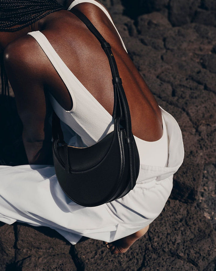 Everyday City Textured Leather Shoulder Bag