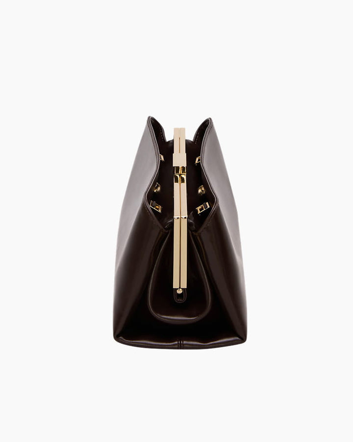 Chic Evening Chocolate Eclair Shoulder Bag