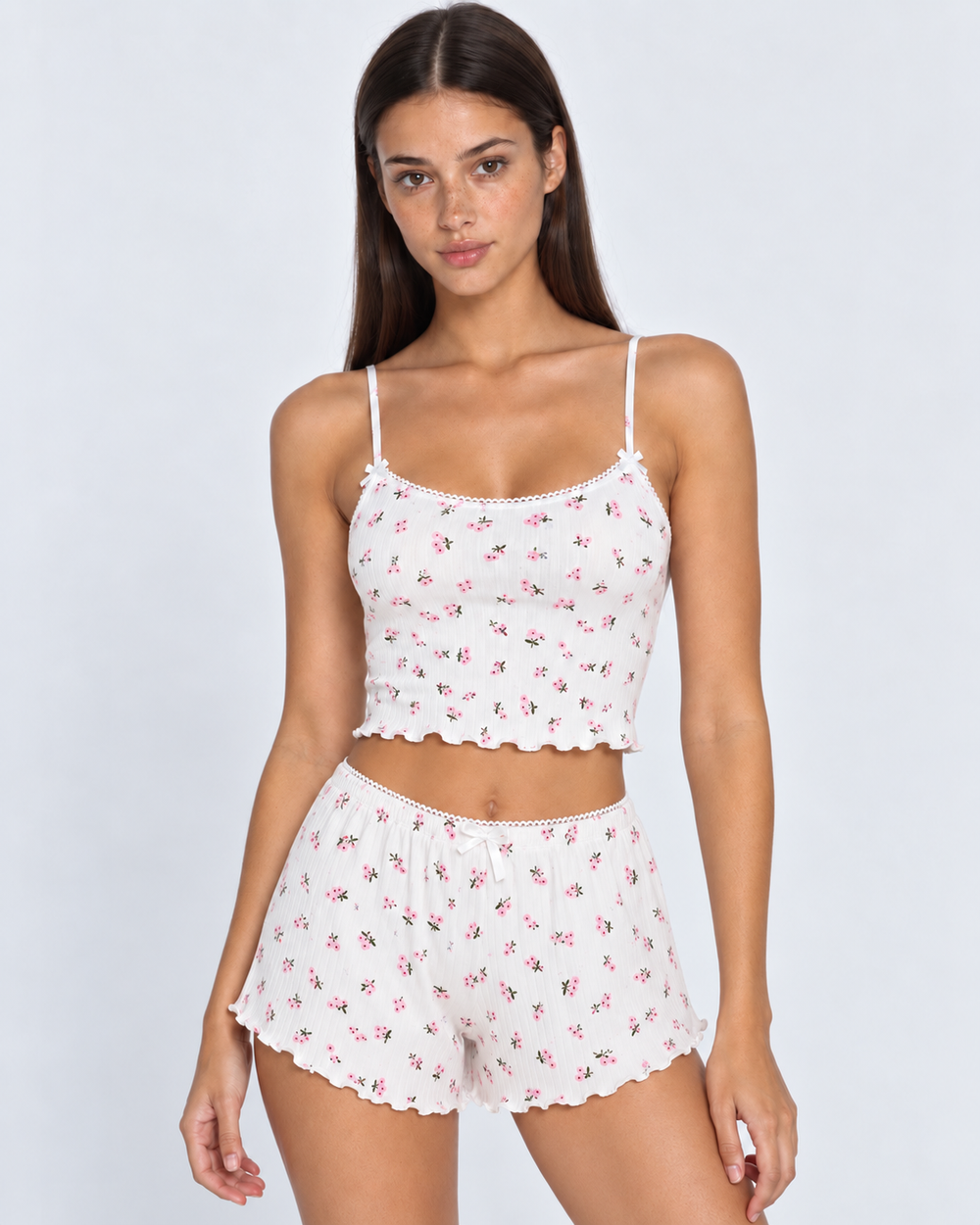 Cherry On Top Short Set — women's tops, back view